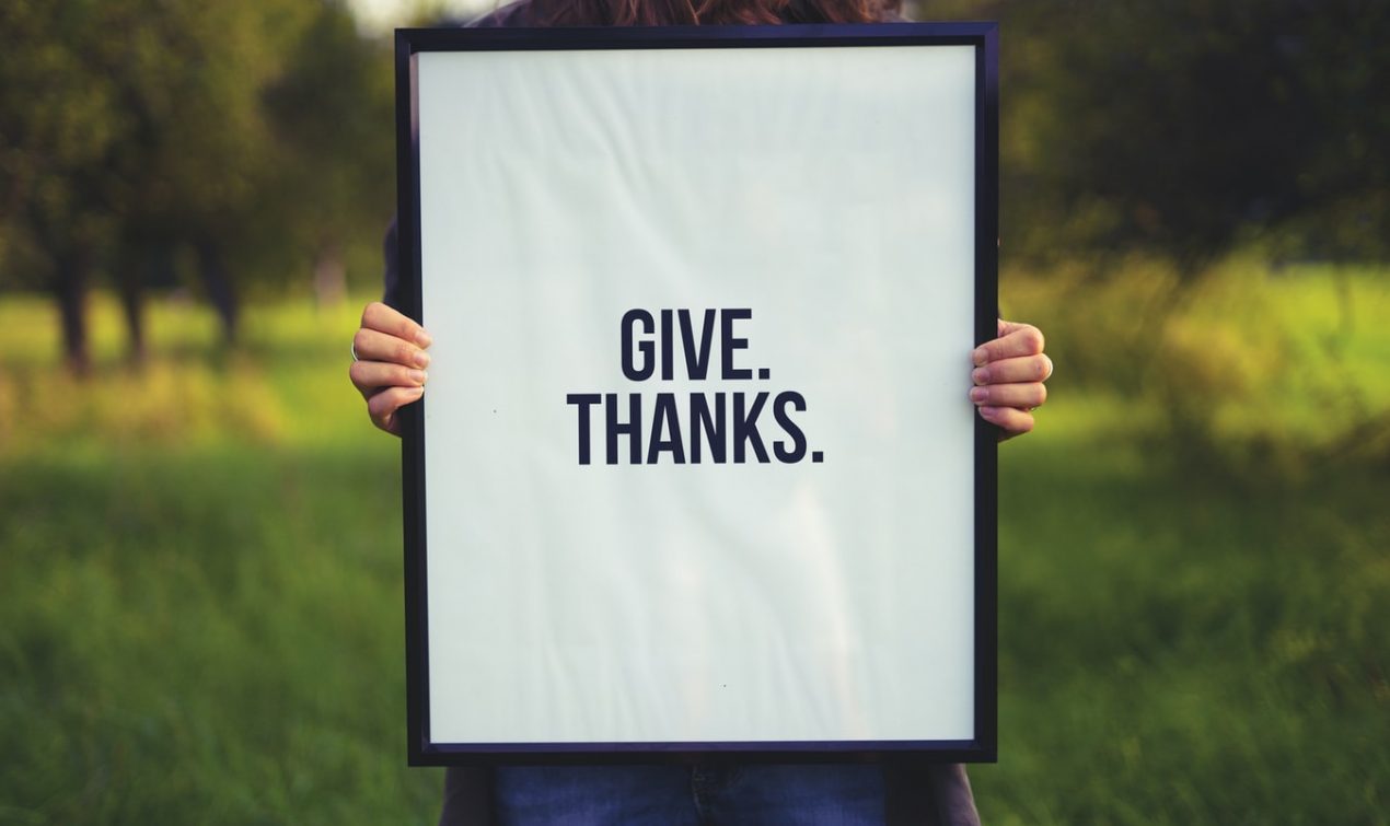 Give Thanks For God’s Grace